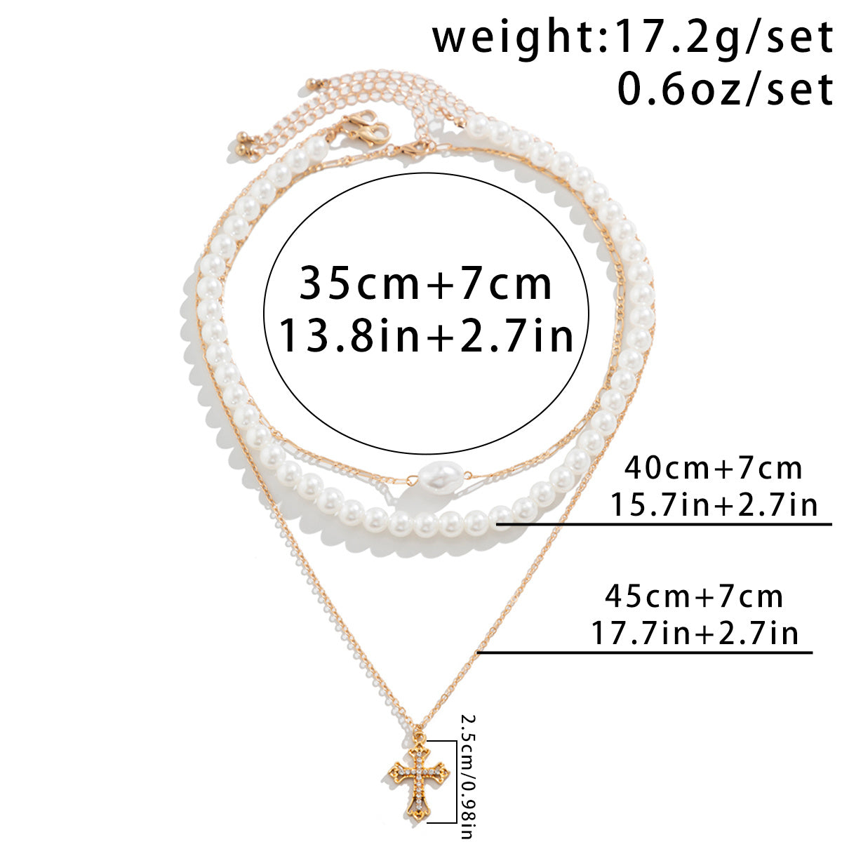 Golden Shore Halsketten-Set