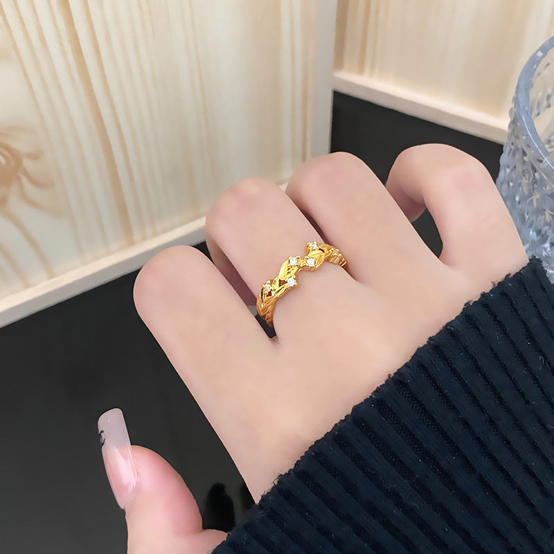 Gold Spark Ringe