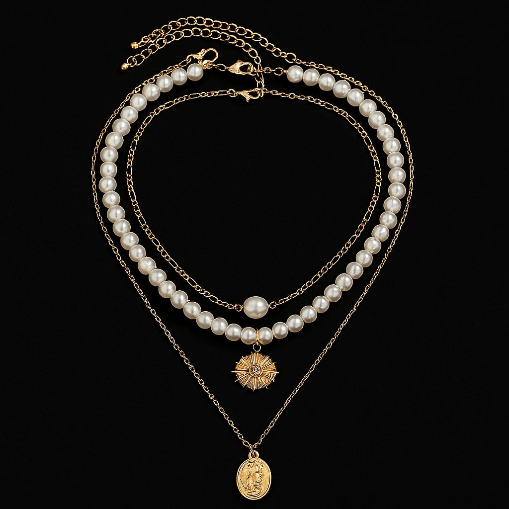 Golden Shore Halsketten-Set