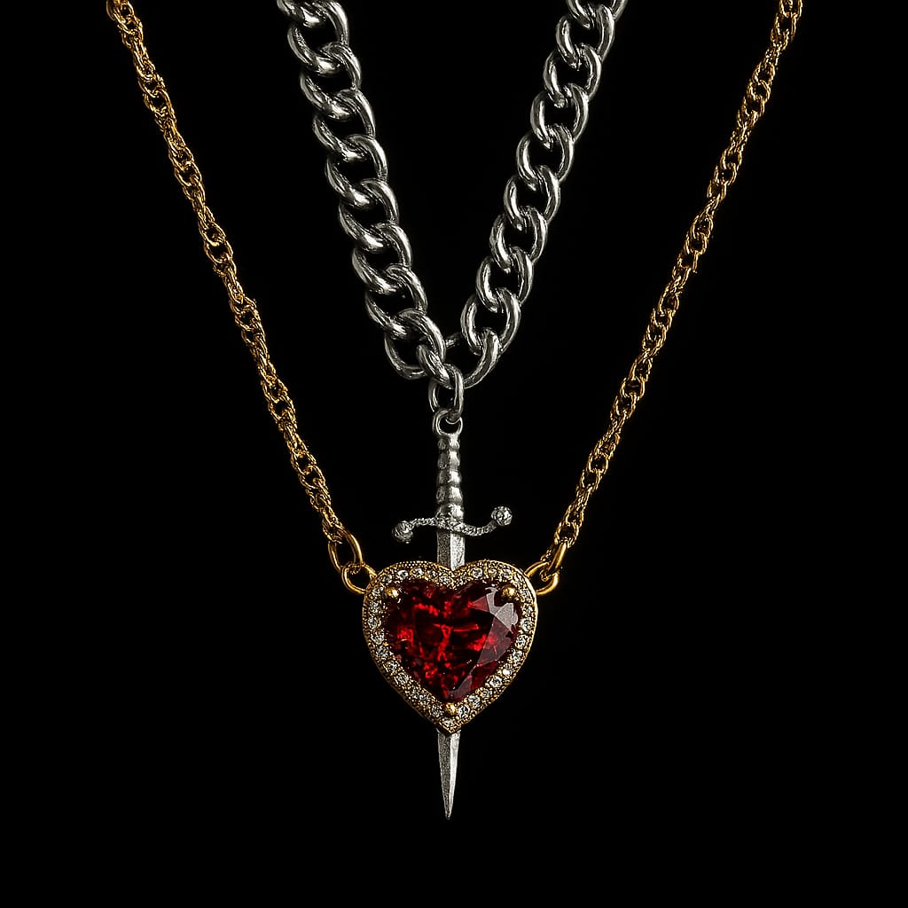 Heart of Steel Halskette