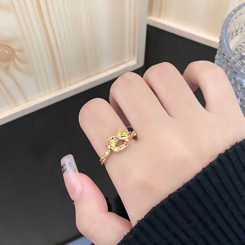 Gold Spark Ringe