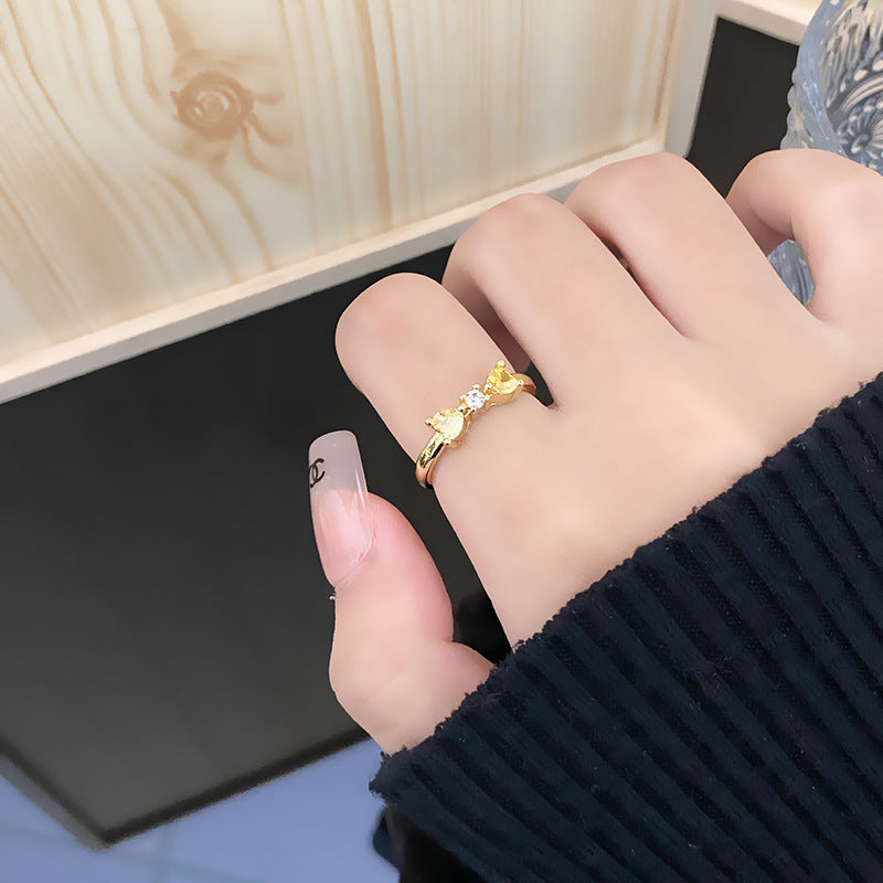 Gold Spark Ringe
