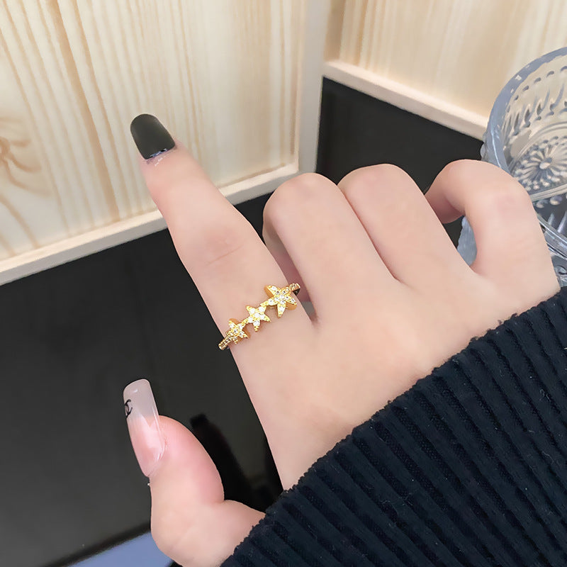 Gold Spark Ringe