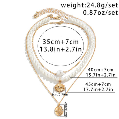 Golden Shore Halsketten-Set