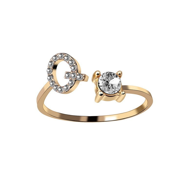 L’Initiale Élégante Ringe