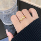 Gold Spark Ringe