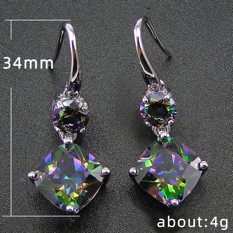 Opal Flame Ohrringe