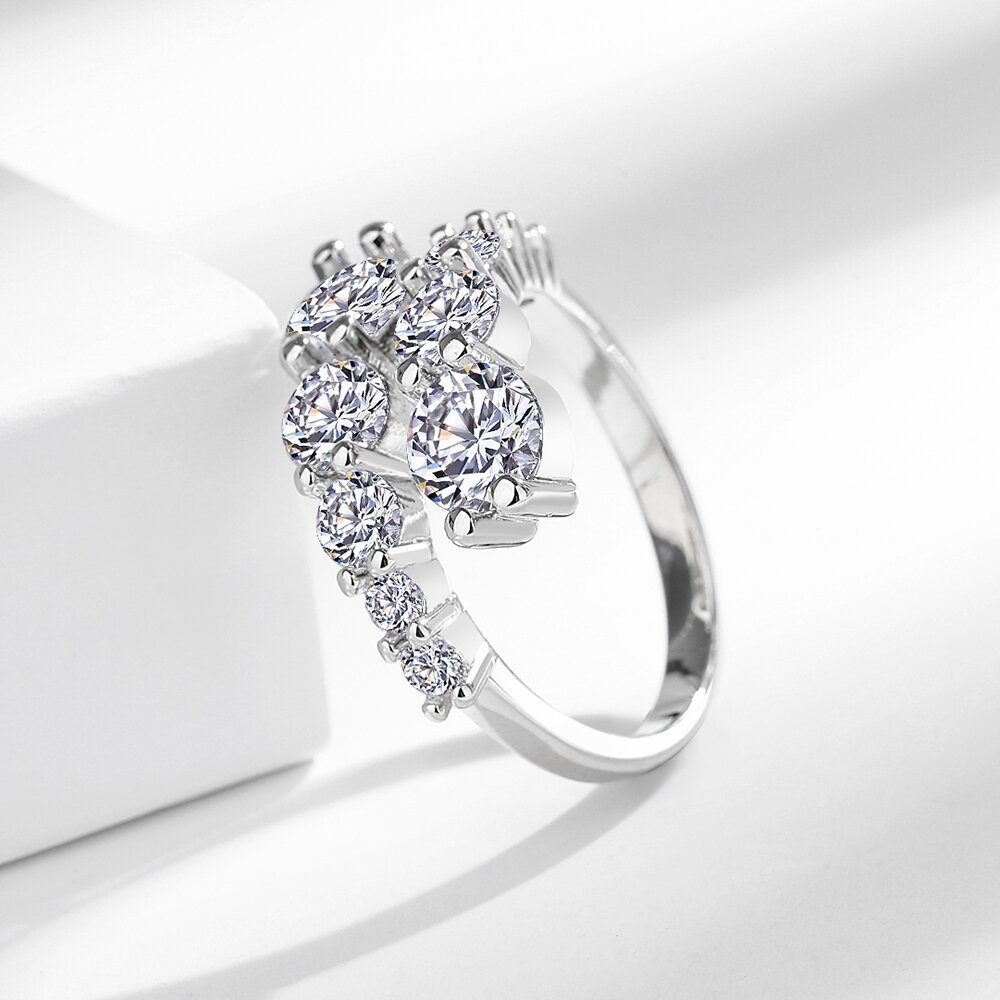 Crystal Crown Ring