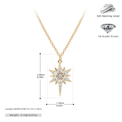 Éclat Stellaire Halsketten s925