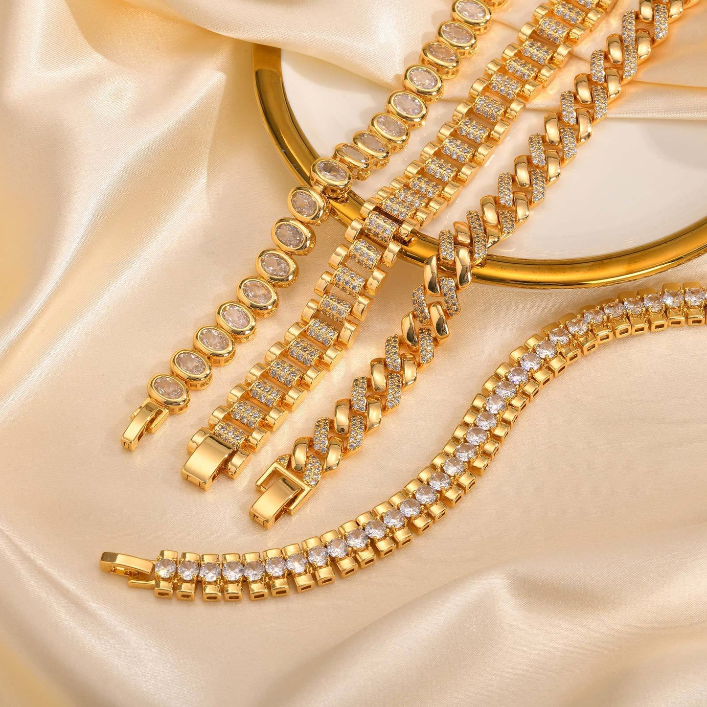 Bling Cuff Armbänder