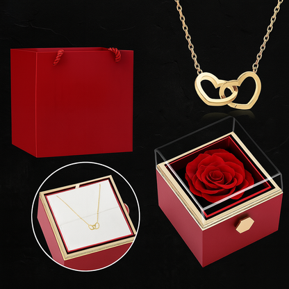 L’Amour Éternel Geschenkbox/Kette