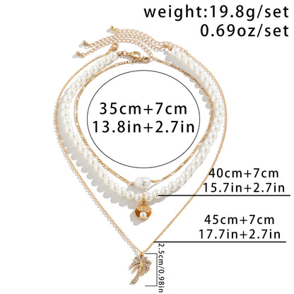 Golden Shore Halsketten-Set