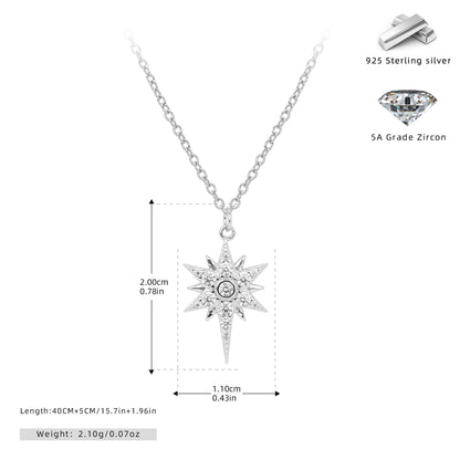 Éclat Stellaire Halsketten s925
