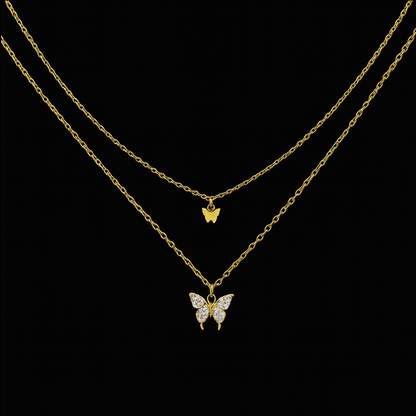 Queen Wings Halsketten Set