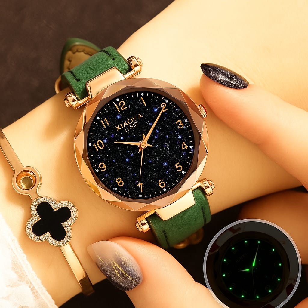 Luna Étoilée Uhr