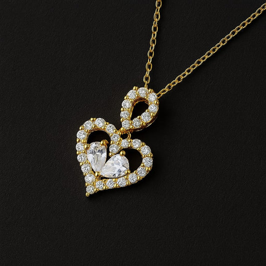 Twinkle Heart Halskette