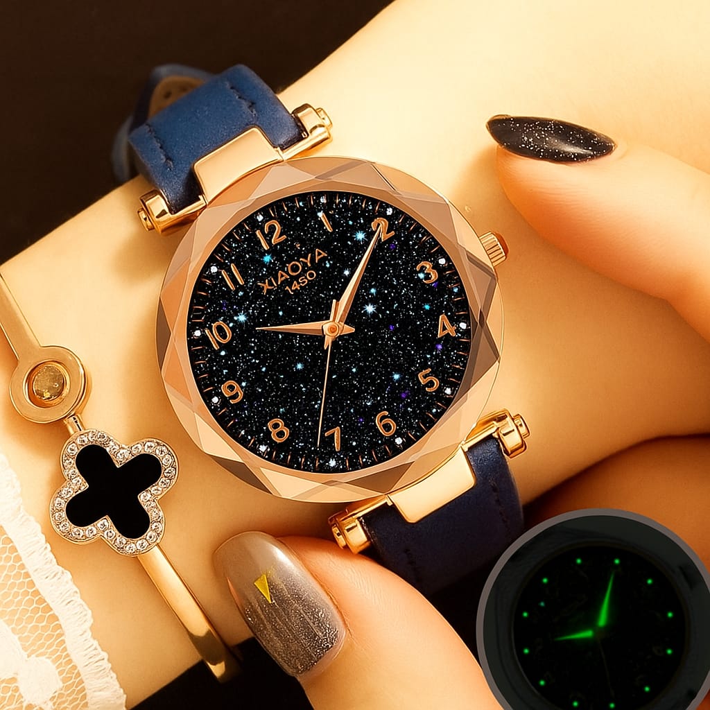 Luna Étoilée Uhr