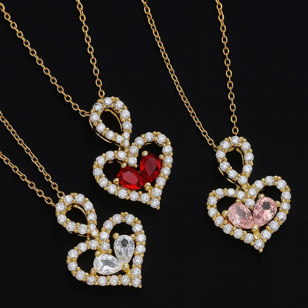 Twinkle Heart Halskette