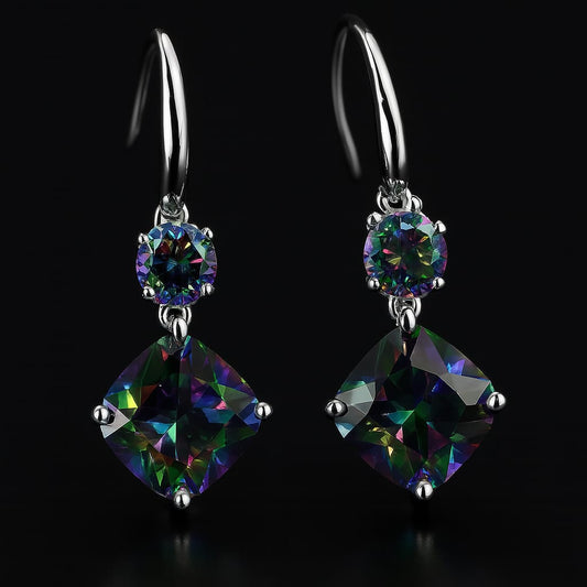 Opal Flame Ohrringe
