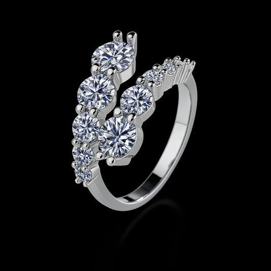 Crystal Crown Ring