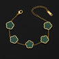 Émeraude Fleur Armband/Set