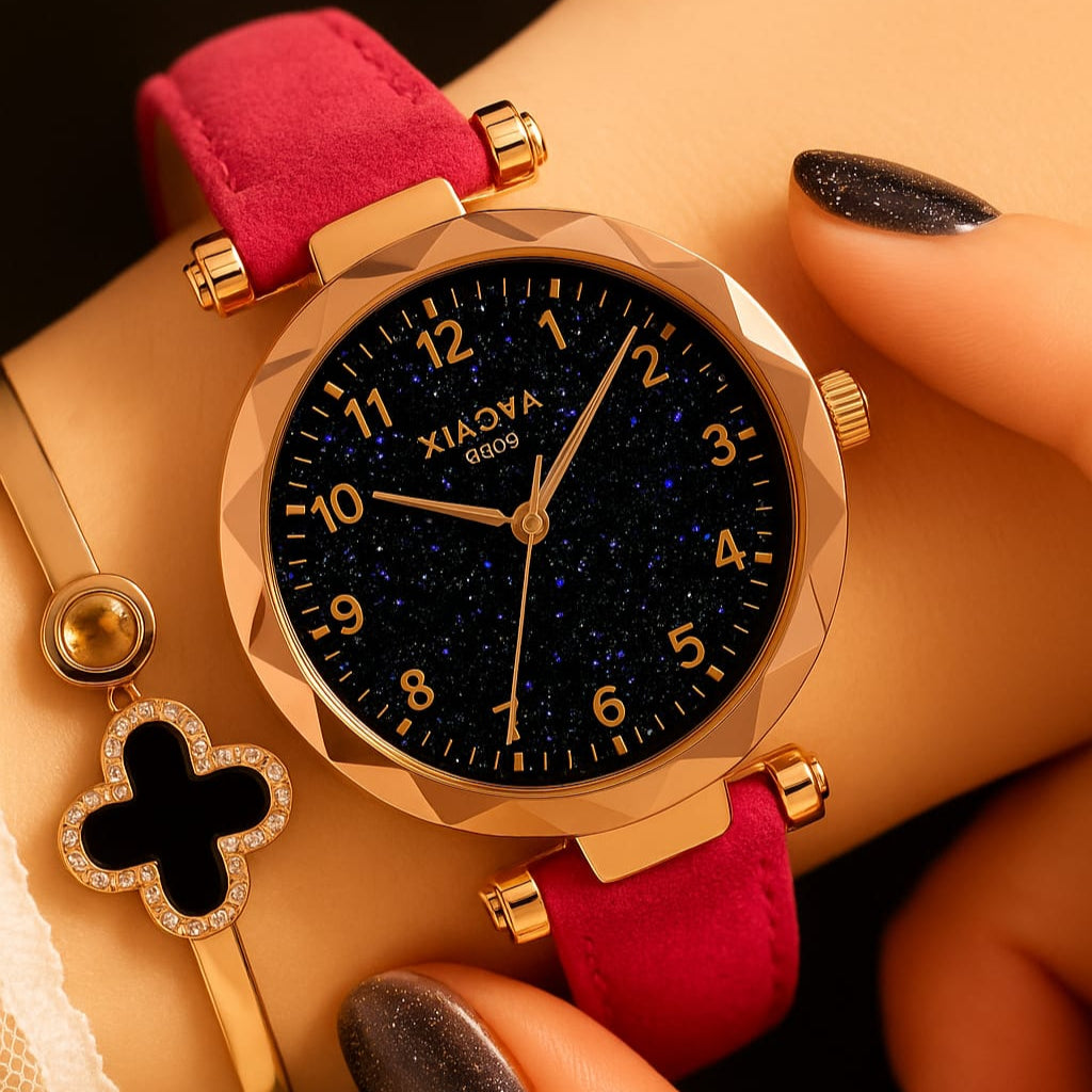 Luna Étoilée Uhr