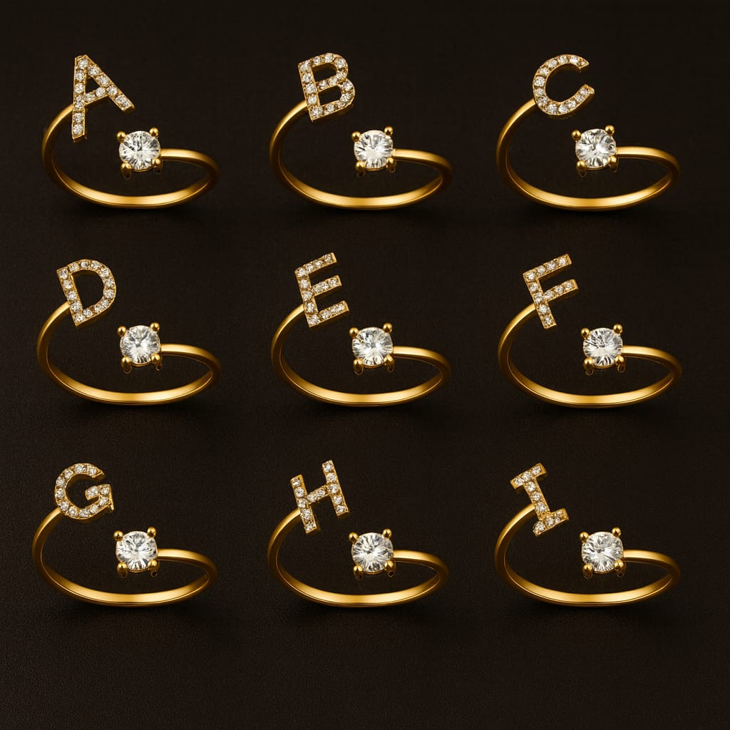 L’Initiale Élégante Ringe
