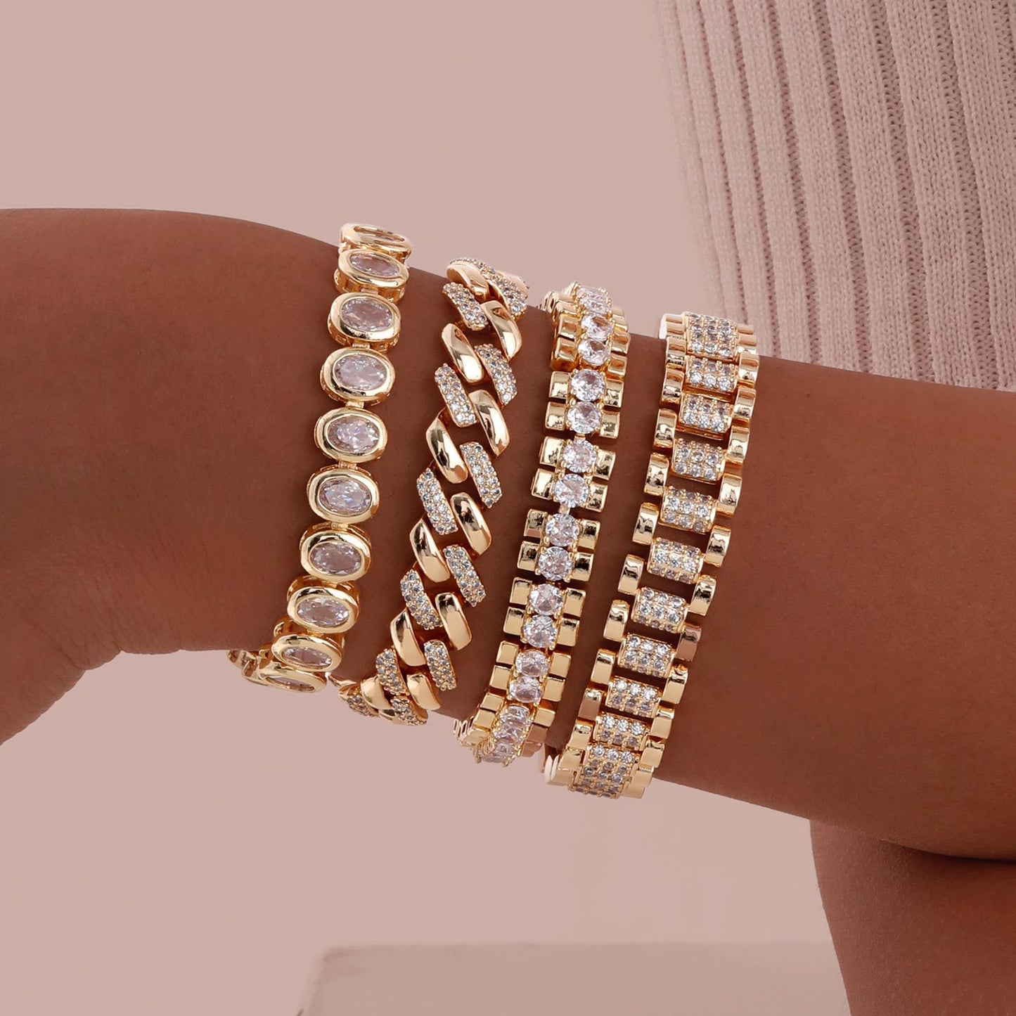 Bling Cuff Armbänder