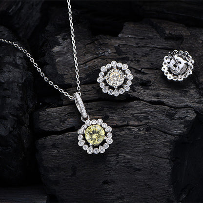 Diamond Blossom Set s925