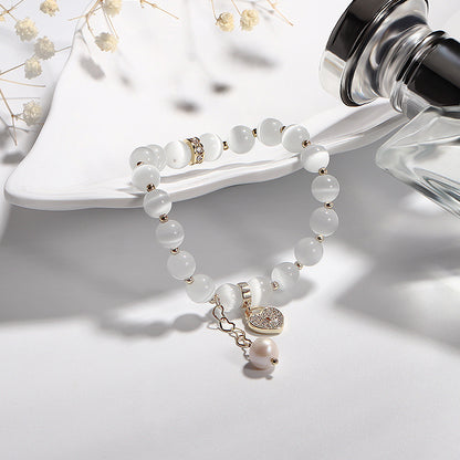 White Opal Armband