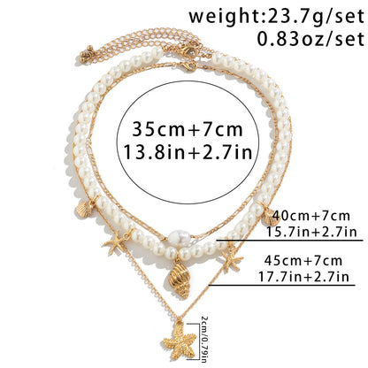 Golden Shore Halsketten-Set